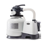 intex 2800 gph above ground pool sand filter pump and automatic pool vacuum