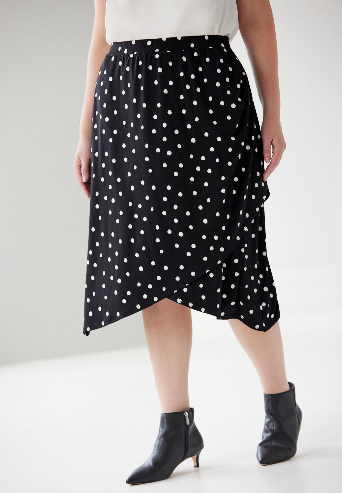 ruched skirt