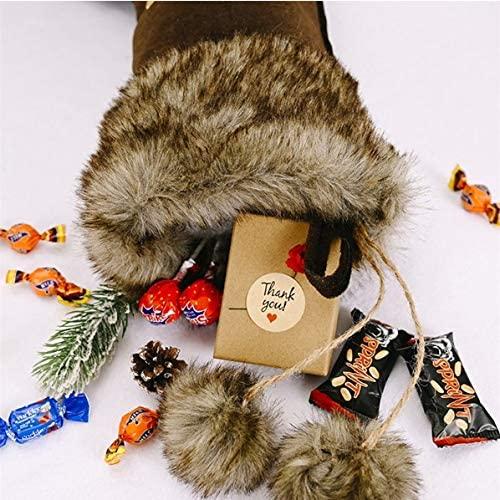 ZMDZA 2PS Decor Christmas Stockings Pet Dog StocPaw Christmas Socks Bags Fireplace Decoration Chimneys Cane