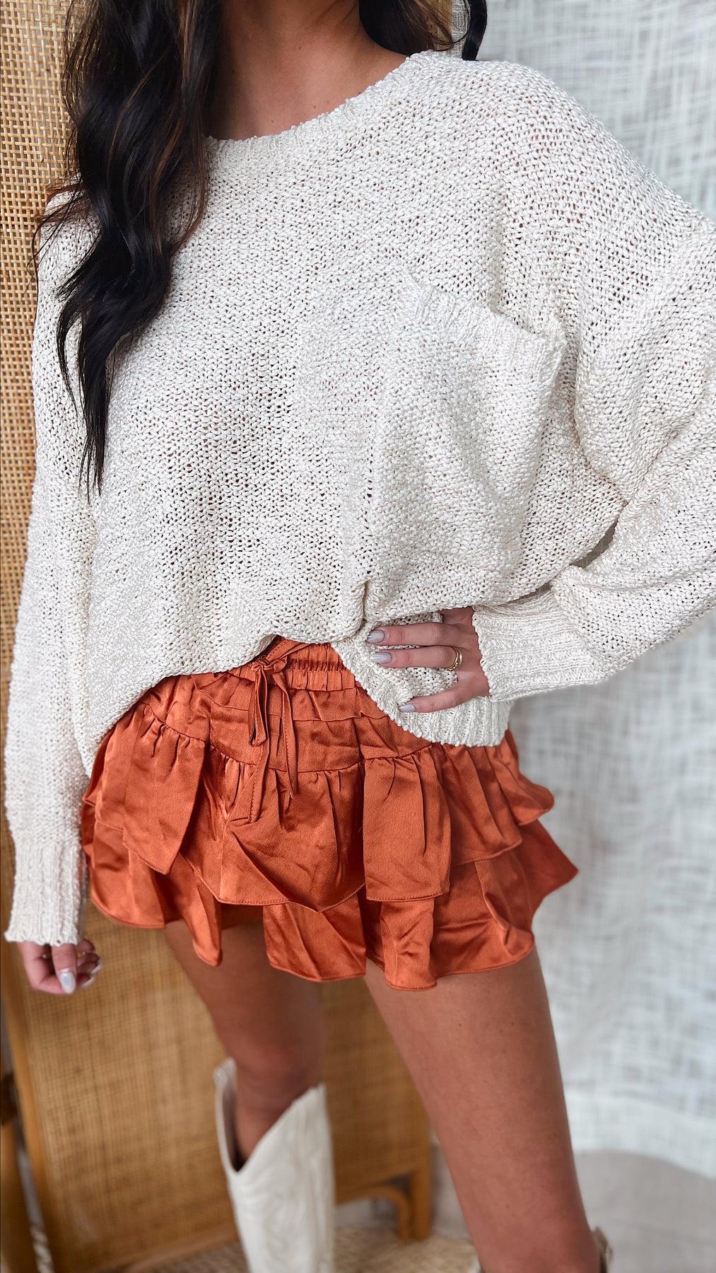 The Balancing Act Pocket Sweater
