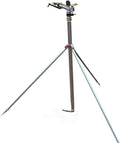 DDSFDS Water Sprinkler, 1.5" Female Thread Long Spray Distance Sprinkler Farm Garden Irrigation Watering Tool Big Covering Range Lawn Tripod Bracket (Size : Sprinklers and Tripod)