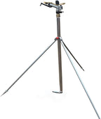 DDSFDS Water Sprinkler, 1.5" Female Thread Long Spray Distance Sprinkler Farm Garden Irrigation Watering Tool Big Covering Range Lawn Tripod Bracket (Size : Sprinklers and Tripod)
