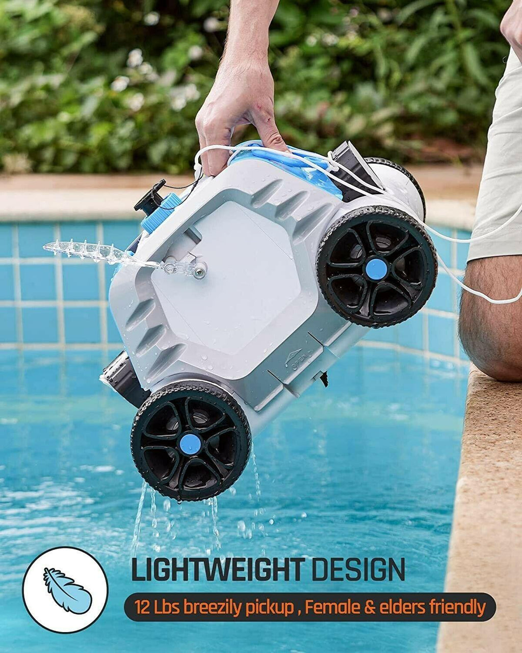 fiilpow cordless robotic pool cleaner