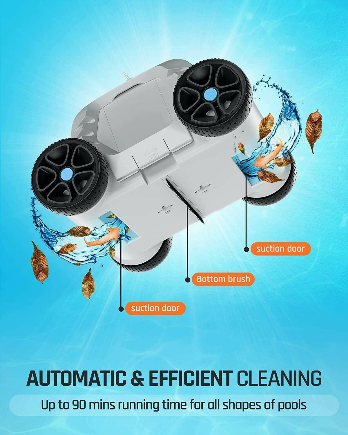 fiilpow cordless robotic pool cleaner