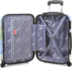 Palm Tree Hardside 3-Piece Spinner Luggage Set