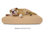 K9 Ballistics Tough Orthopedic Dog Bed Rectangle, Nearly Indestructible &amp; Chew Proof, Chew Resistant, Small Medium &amp; LarOrtho Pillow for Chewing Puppy, Joint Support Mattress, Foam Dog Mat