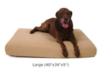 K9 Ballistics Tough Orthopedic Dog Bed Rectangle, Nearly Indestructible &amp; Chew Proof, Chew Resistant, Small Medium &amp; LarOrtho Pillow for Chewing Puppy, Joint Support Mattress, Foam Dog Mat