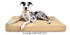 K9 Ballistics Tough Orthopedic Dog Bed Rectangle, Nearly Indestructible &amp; Chew Proof, Chew Resistant, Small Medium &amp; LarOrtho Pillow for Chewing Puppy, Joint Support Mattress, Foam Dog Mat
