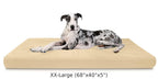 K9 Ballistics Tough Orthopedic Dog Bed Rectangle, Nearly Indestructible &amp; Chew Proof, Chew Resistant, Small Medium &amp; LarOrtho Pillow for Chewing Puppy, Joint Support Mattress, Foam Dog Mat