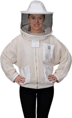 humble bee 320 aero beekeeping jacket with round veil