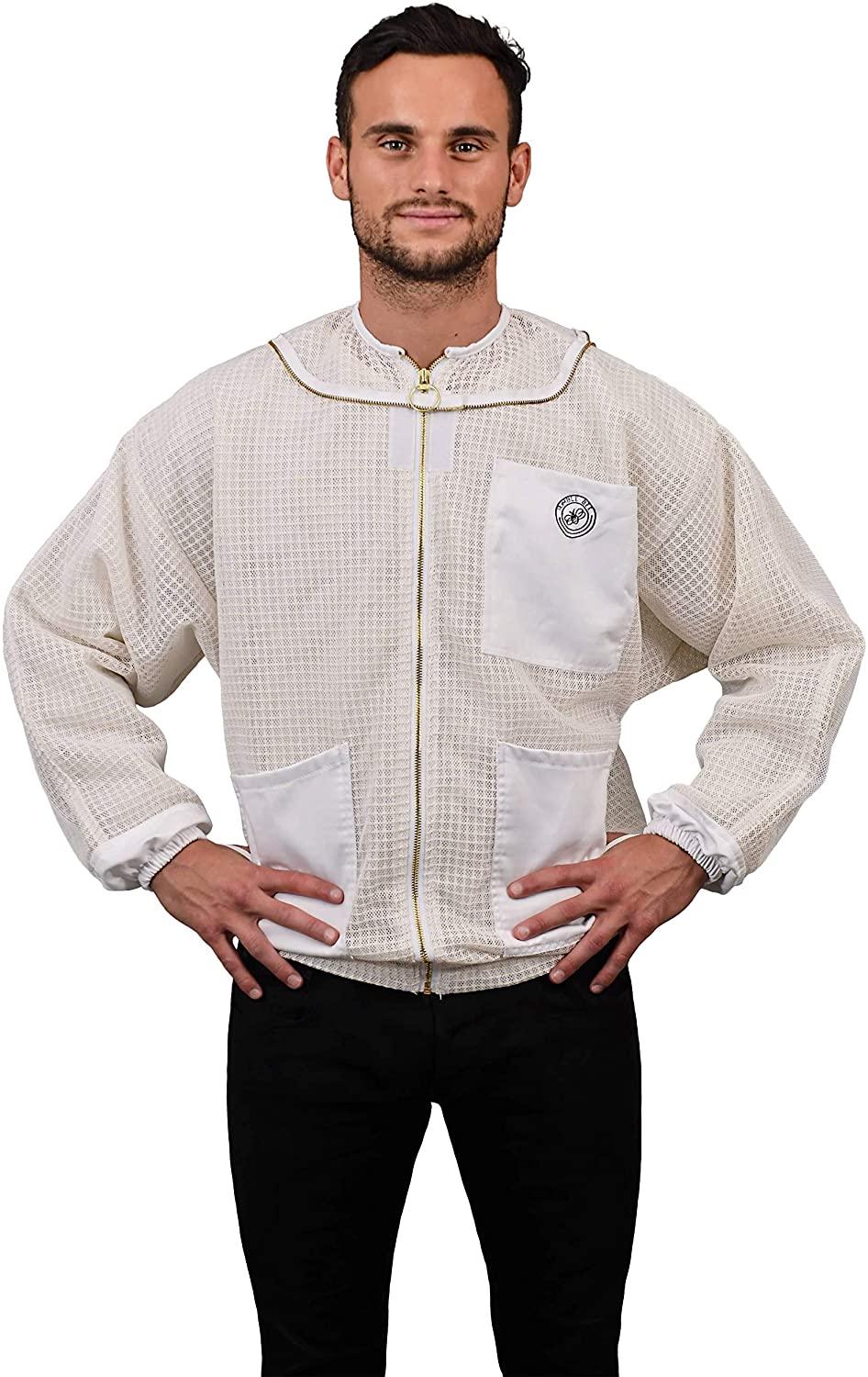 humble bee 320 aero beekeeping jacket with round veil