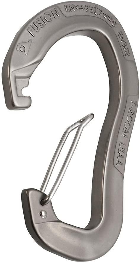 Fusion Climb 6-Pack 11cm draw Set with Techno Zoom Gray Wire Gate Carabiner/Techno Zoom OranBent Gate Carabiner