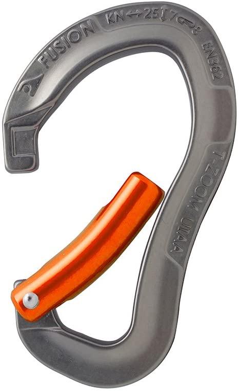 Fusion Climb 6-Pack 11cm draw Set with Techno Zoom Gray Wire Gate Carabiner/Techno Zoom OranBent Gate Carabiner