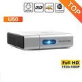 u50 full hd 1080p android wifi smart 2k 3d 4k tv portable laser home theater min