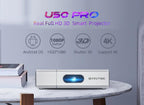 u50 full hd 1080p android wifi smart 2k 3d 4k tv portable laser home theater min
