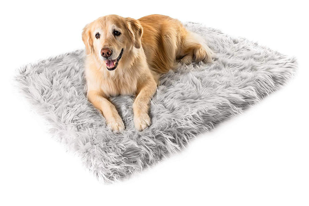 Treat A Dog Puprug  Fur Memory Foam Orthopedic Dog Bed, Premium Memory Foam Base, Ultra-Soft  Fur Cover, Modern and Attractive  (Multiple Sizes &amp; Styles)