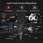 HIFRRUY Electric Bicycle, 20" Electric Folding Bike for Adults and Teenagers, Commuter E-Bike with 36V/10.4Ah Removable Lithium-Ion Battery, Top Speed 20mph, Throttle &amp; Pedal Assist