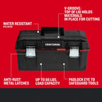 PRO Tool Box, Lockable, 23-in.(CMST23001)