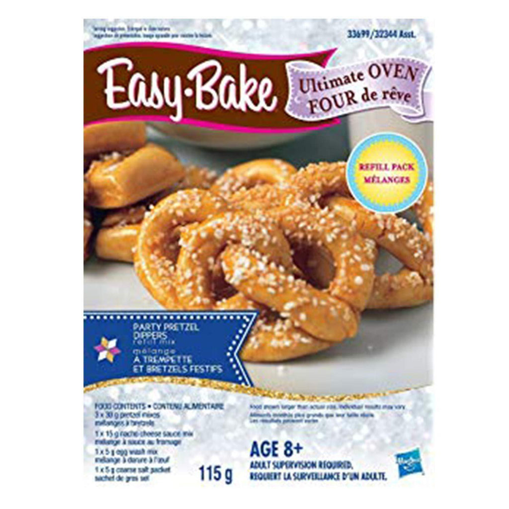 FIVE DEALS Easy Bake Oven Star Edition + Chocolate Chip and Pink Sugar Refill + Red Velvet Cupcakes Refill + Party Pretzel Refill Pack + Mini Whisk.
