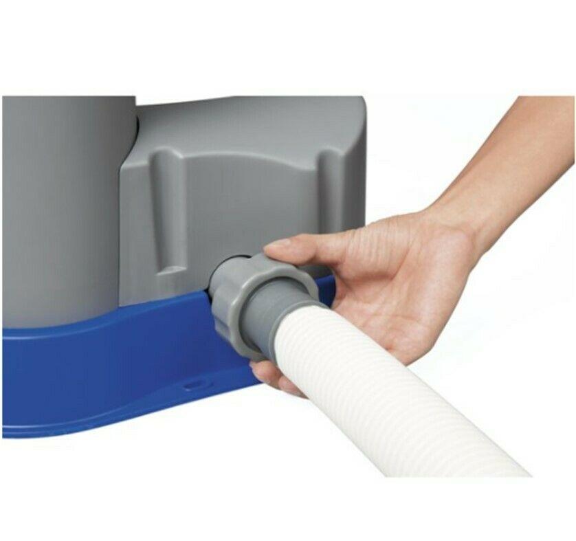 new bestway flowclear 1500 gph filter pump above ground swimming pool