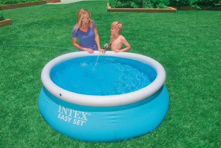6 Ft x 20 In Easy Set Inflatable Swimming Pool (2 Pack) with 330 GPH Easy Set Pool Clear Cartridge Filter Pumps, (2 Pack)