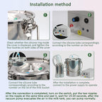 dishengzhen electric milking machine for goats, 5l goat milking machine kit, portable milker machine, livestock household domestic farm milking device