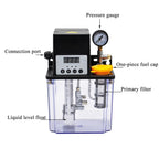 INTBUYING 2L Electric Lubrication Pump with Pressure Testing 220V