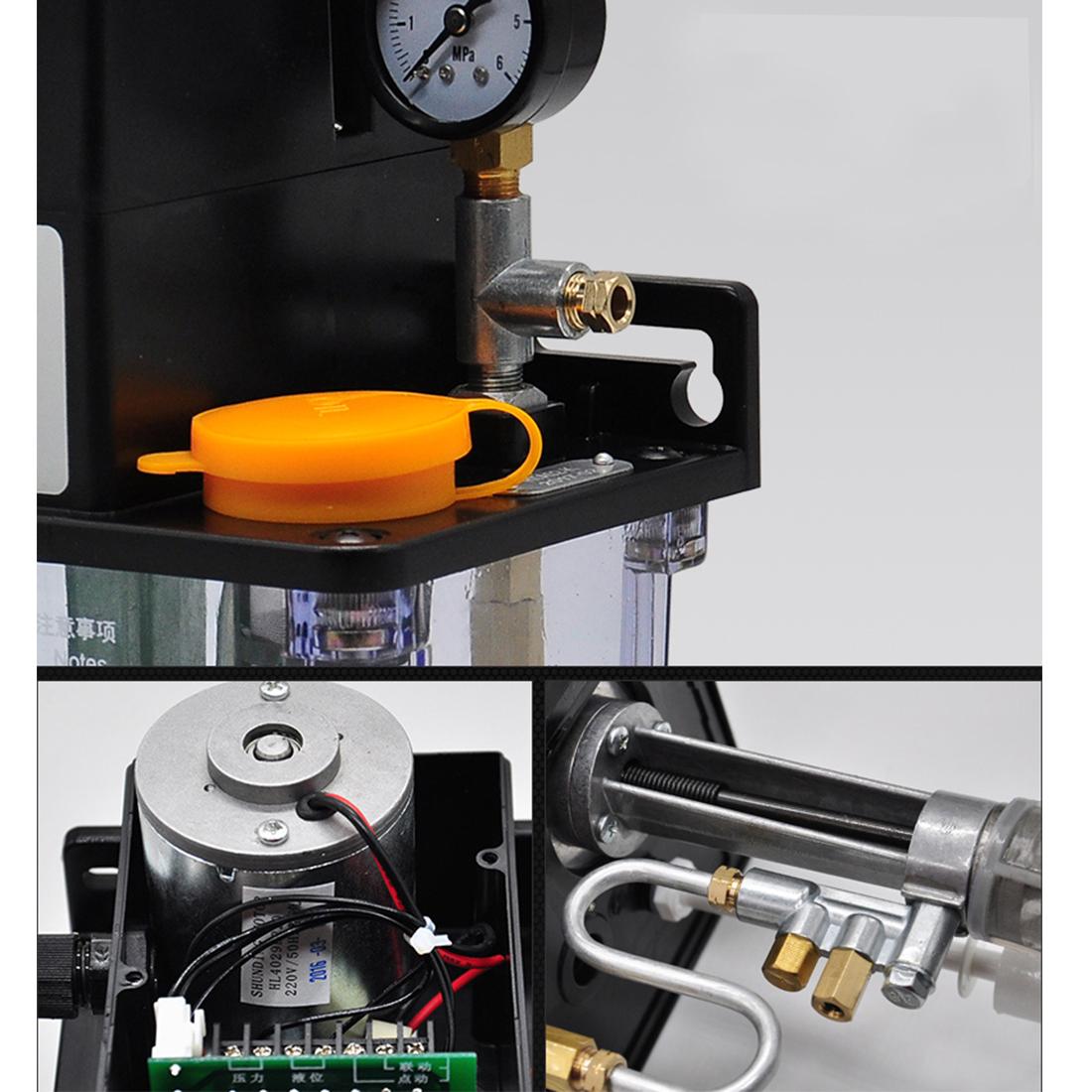 INTBUYING 2L Electric Lubrication Pump with Pressure Testing 220V