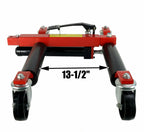 (4) Dragway Tools鎼 12" Hydraulic Wheel Dolly Vehicle Positioning Jack Lift Hoist