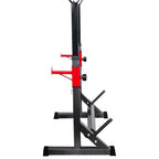 Barbell Rack 770LBS Max Load Adjustable Squat Stand Dipping Station Gym Weight Bench Press Stand