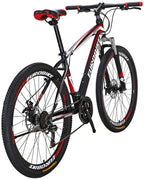 EUROBIKE BICYCE X1 27.5inch Mountain Bike 21 Speed Shift Left 3 Right 7 Frame Mountain Bicycle