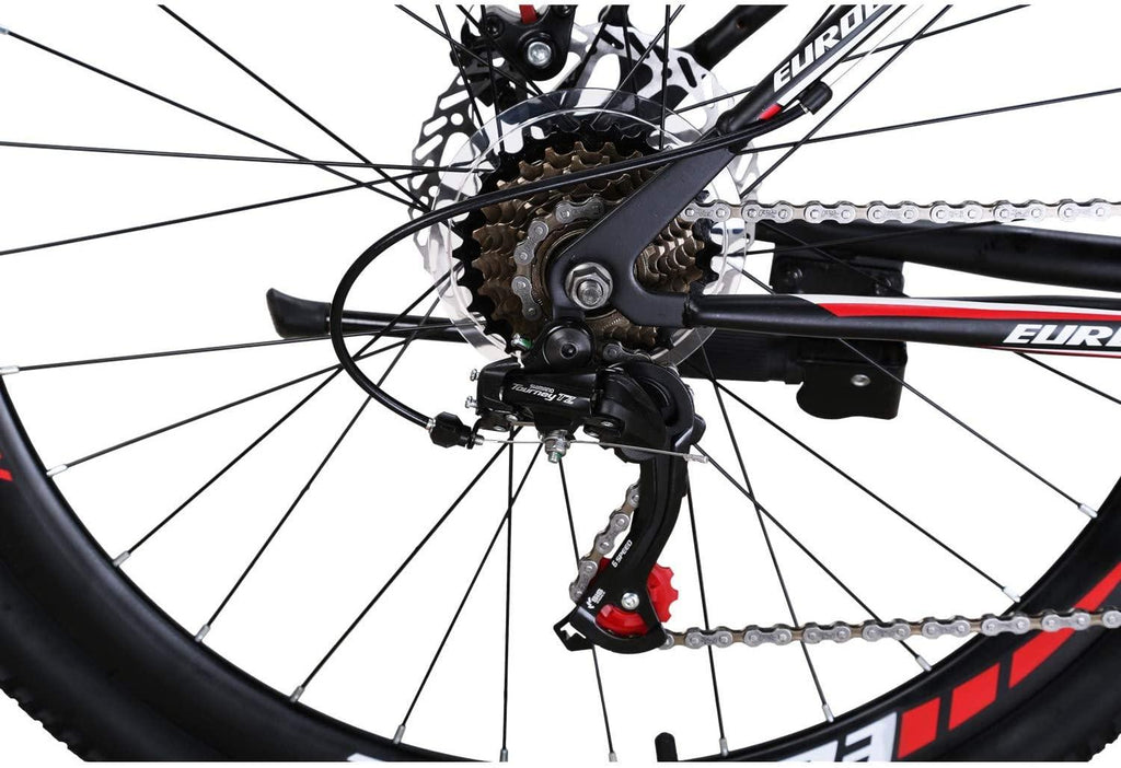 EUROBIKE BICYCE X1 27.5inch Mountain Bike 21 Speed Shift Left 3 Right 7 Frame Mountain Bicycle