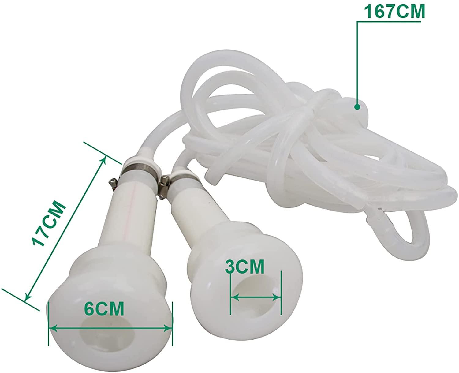 automatic portable livestock milking equipment, electric vacuum pulsation pump milker, portable pulsation vacuum pump goat milker livstock milking machine, goat milking machine for farm household milk