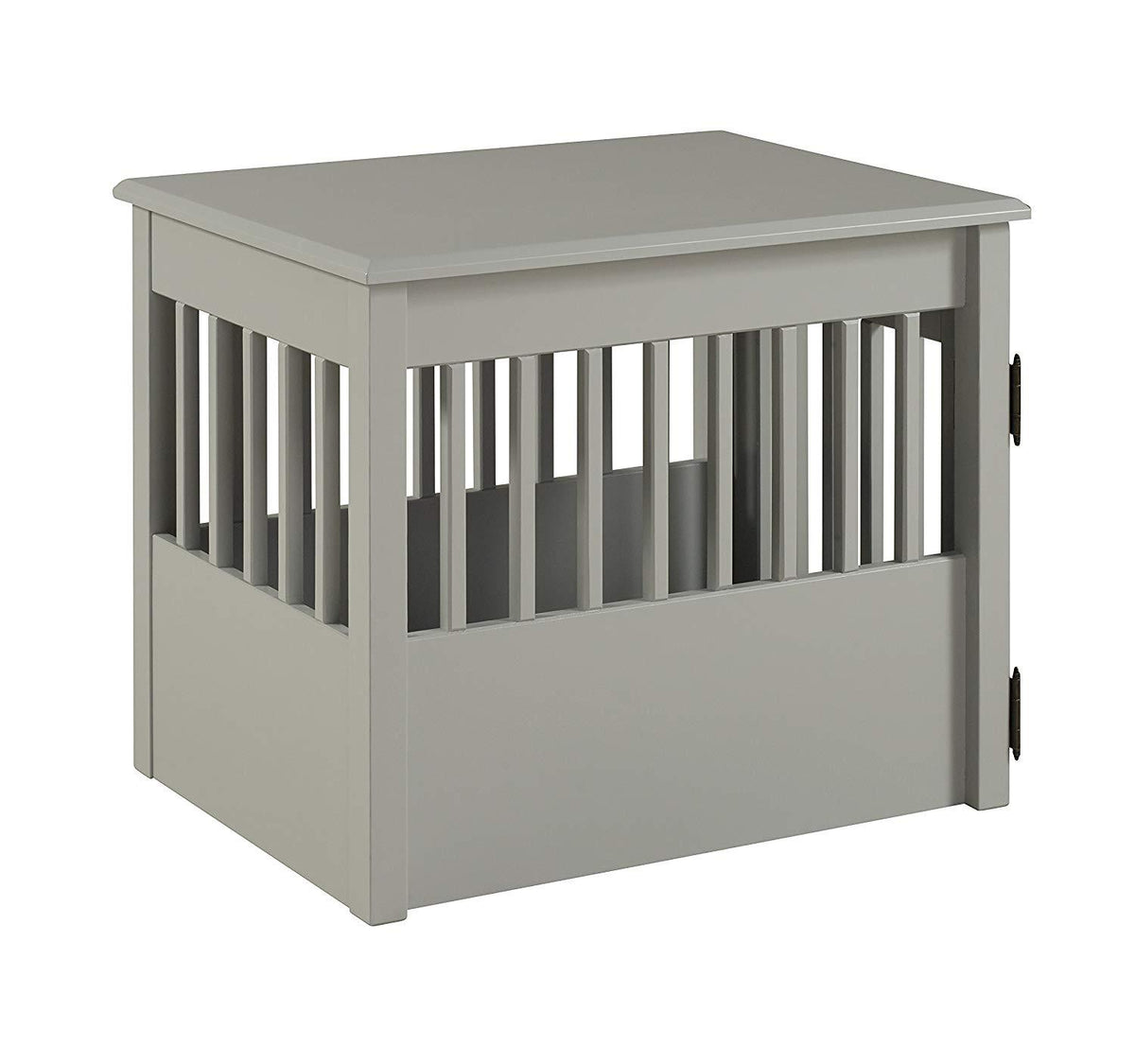 BarkPet Crate End Table - Grey Finish