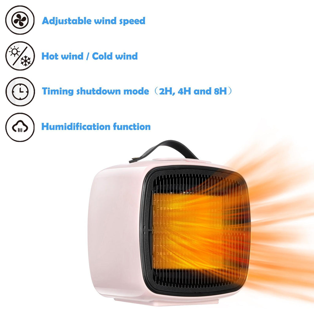 3 in1 Portable Space Heater - Quiet Combo Ceramic Electric Personal Fan Christmas Halloween Decor Decorations Solar Outdoor Led Lights Fall Home Decor Family Kitchen Home Essentials, 817S, 11223