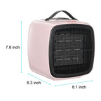 3 in1 Portable Space Heater - Quiet Combo Ceramic Electric Personal Fan Christmas Halloween Decor Decorations Solar Outdoor Led Lights Fall Home Decor Family Kitchen Home Essentials, 817S, 11223