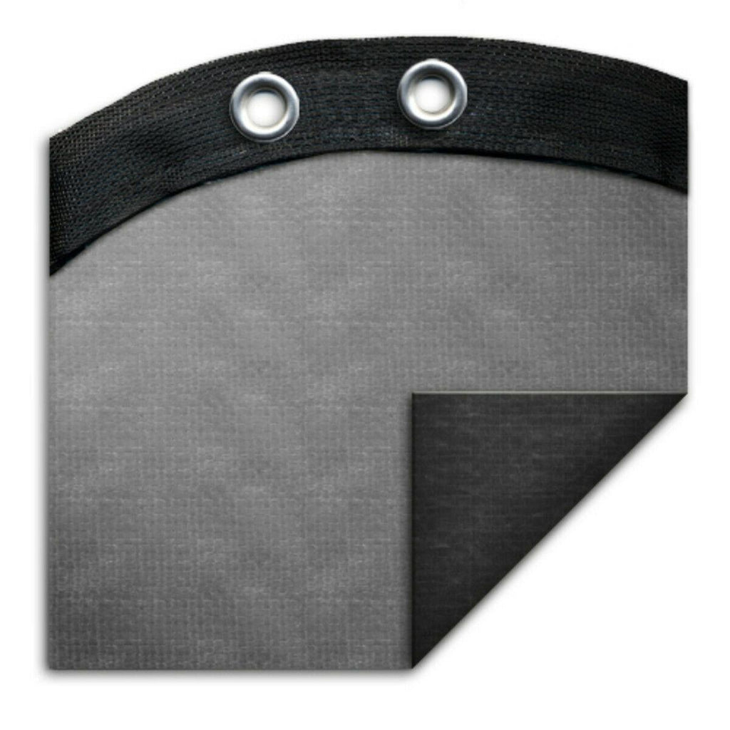 12' x 18' oval above ground swimming pool winter cover 20 year - dove gray