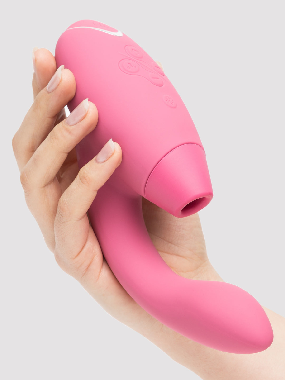Womanizer Duo Rechargeable G-Spot and Clitoral Stimulator, Pink | Pink
