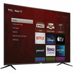 tcl 75s435 75" 4-series 4k ultra hd hdr smart led  roku tv | 4 hdmi