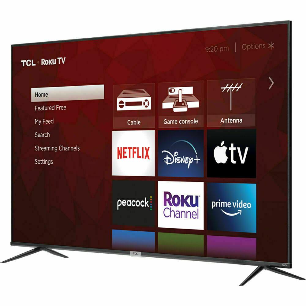 tcl 75s435 75" 4-series 4k ultra hd hdr smart led  roku tv | 4 hdmi