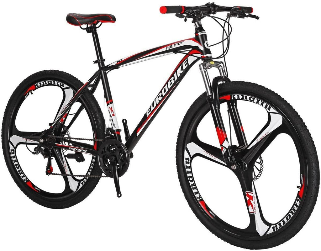 Eurobike Moutain Bike X1 21 Speed MTB 27.5 Inches Wheels Dual Suspension Bicycle