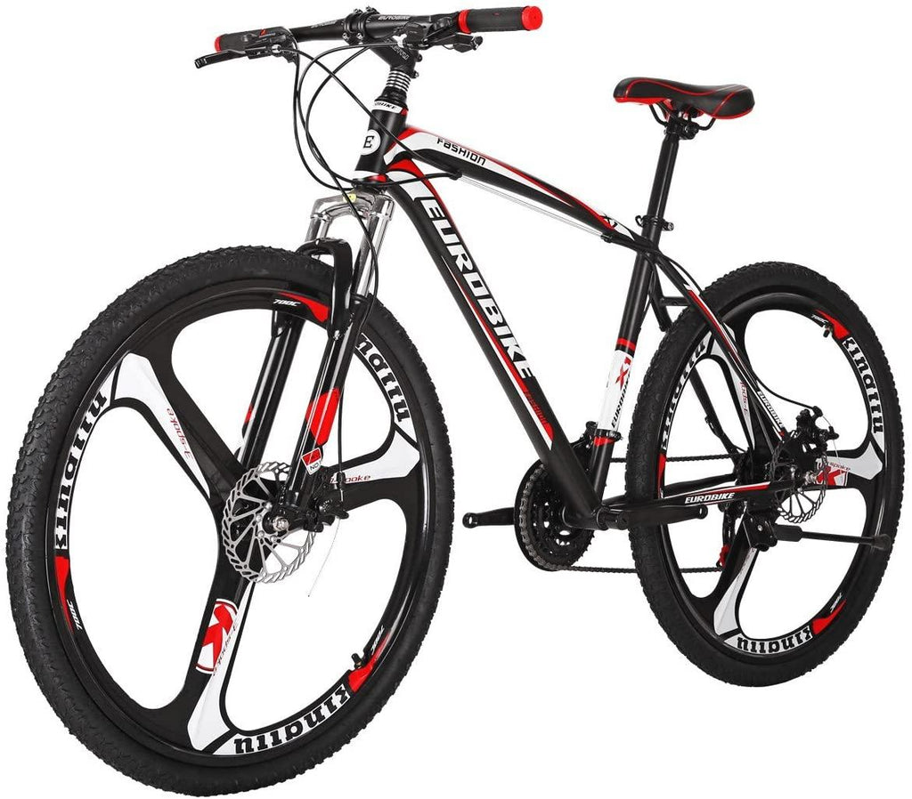 Eurobike Moutain Bike X1 21 Speed MTB 27.5 Inches Wheels Dual Suspension Bicycle