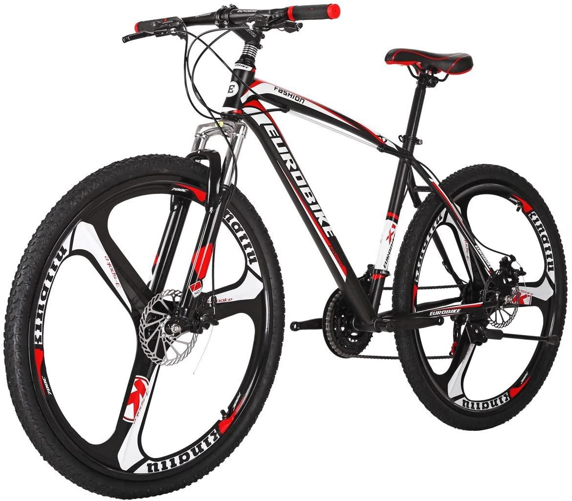 Eurobike Moutain Bike X1 21 Speed MTB 27.5 Inches Wheels Dual Suspension Bicycle