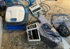 maytronics dolphin robot pool cleaner s300 for parts with caddy