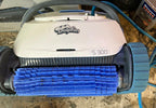 maytronics dolphin robot pool cleaner s300 for parts with caddy