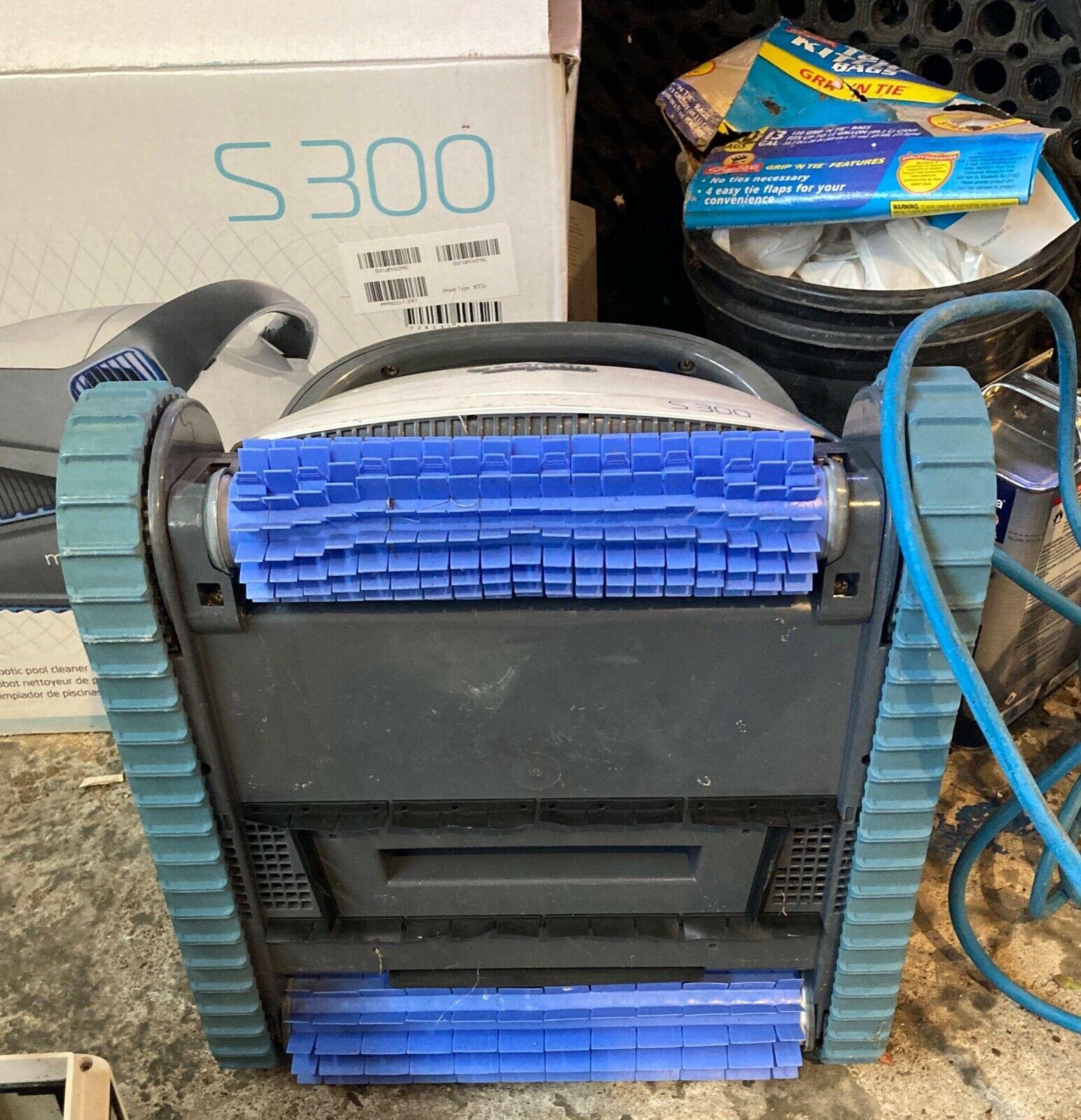 maytronics dolphin robot pool cleaner s300 for parts with caddy