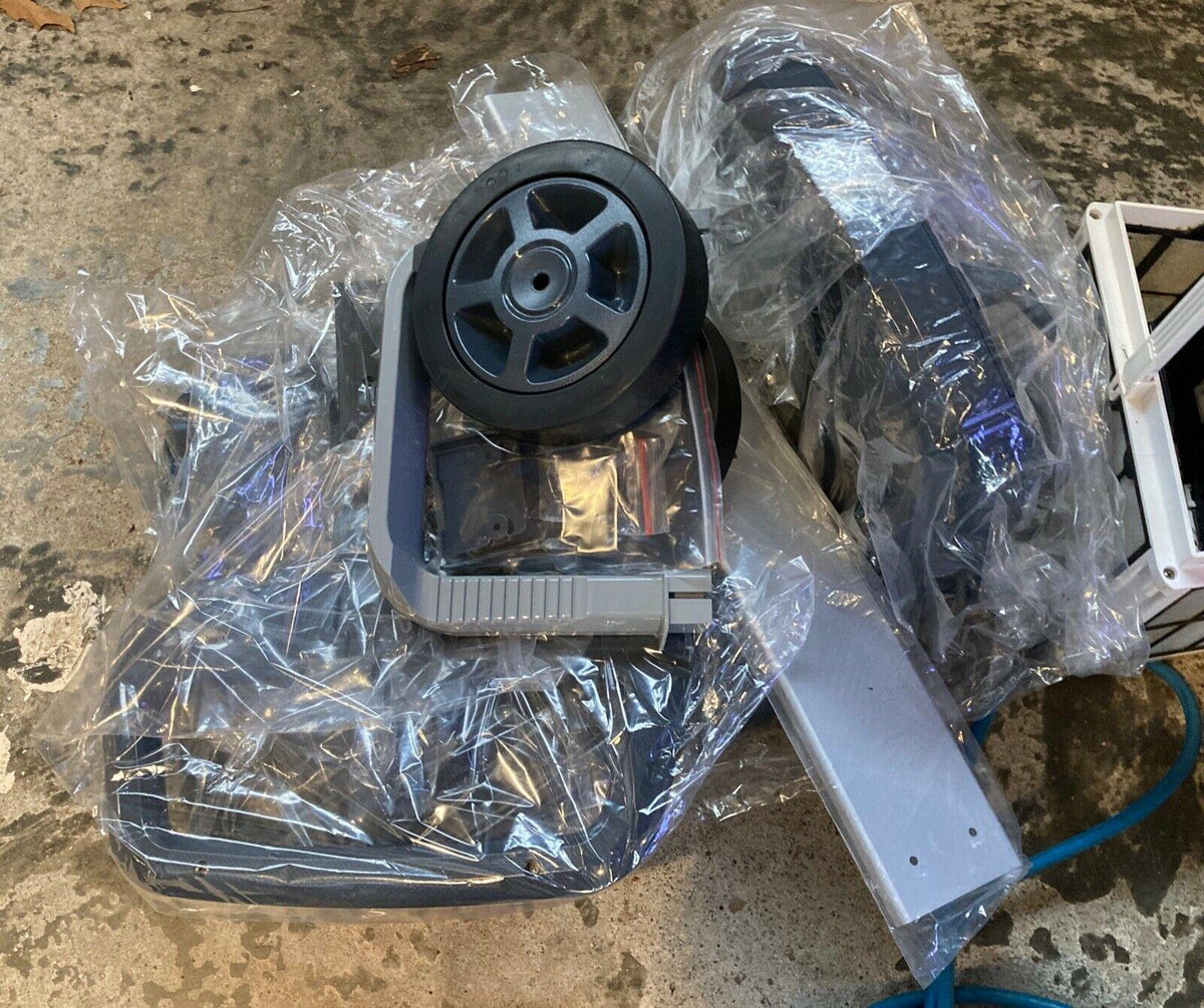 maytronics dolphin robot pool cleaner s300 for parts with caddy