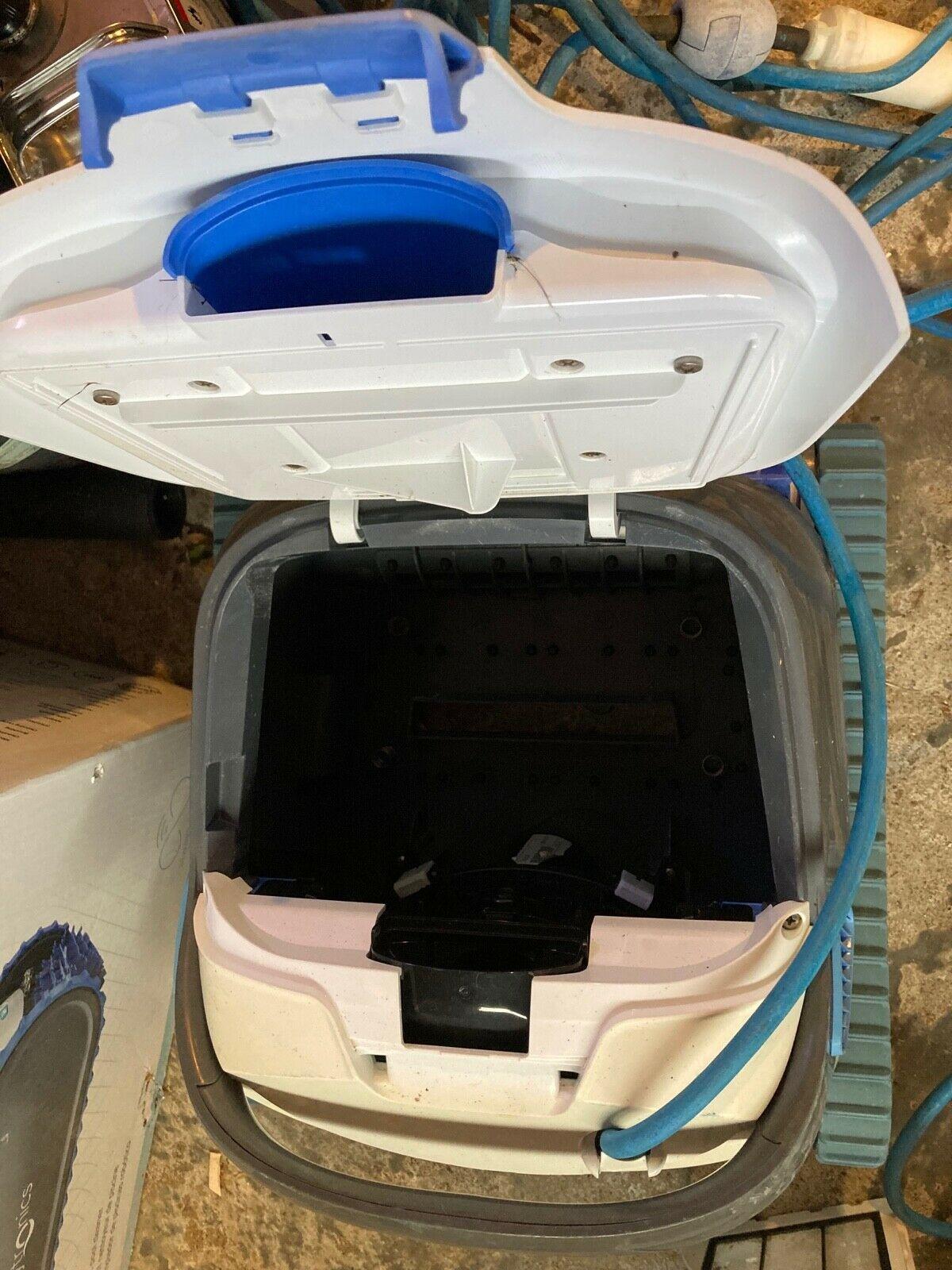 maytronics dolphin robot pool cleaner s300 for parts with caddy