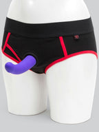 Lovehoney Unisex Strap-On Harness Briefs, Black