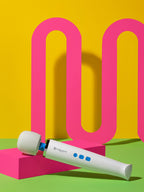 Magic Wand Mini Rechargeable Extra Powerful Cordless Vibrator, White
